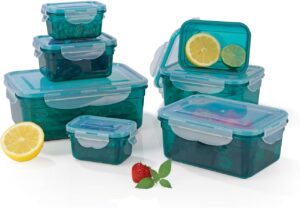GOURMETmaxx Frischhaltedosen mit Deckel Klick-it 7-Dosen-Set