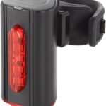 Fischer Fahrrad LED-Akku Rücklicht Twin Stop mit 360° Bodenbeleuchtung