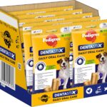 Pedigree DentaStix Daily Oral Care Zahnpflegesnack für kleine Hunde – 70 Sticks (10 x 7 Stück)