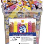 Frigeo Ahoj-Brause Bonbons-Stangen – Brause-Bonbons in drei Geschmacksrichtungen
