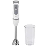 Braun Stabmixer MQ 5200WH MultiQuick 5 Vario Pürierstab mit Edelstahl Mixfuß