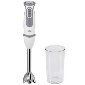 Braun Stabmixer MQ 5200WH MultiQuick 5 Vario Pürierstab mit Edelstahl Mixfuß