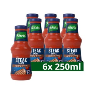 Knorr Steak Sauce mit würzigem Geschmack 6x 250 ml