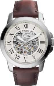 Fossil Herrenuhr Grant, mechanisches Automatikwerk