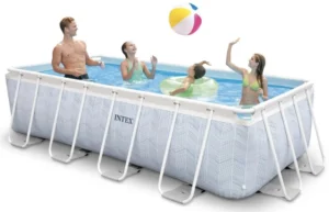 Intex Chevron Prism Rectangular Pool Set